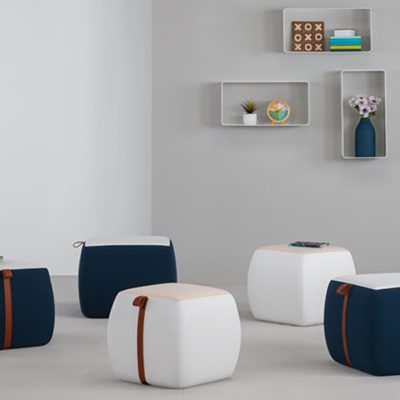 Encore Popover Whimsical, Lightweight Pouf Seating