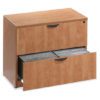 Office Source Laminate Collection 2 Drawer Lateral File - Image 2
