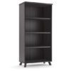 Office Source Sienna Collection 4 Shelf Bookcase without Doors