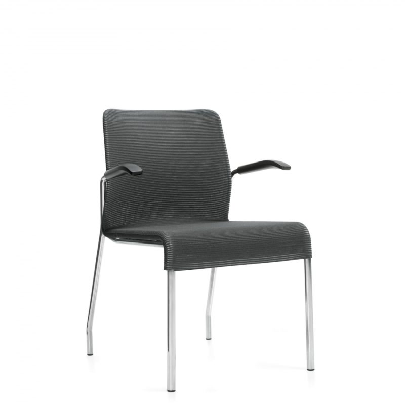 Global Lite Armchair Cantilever Arms