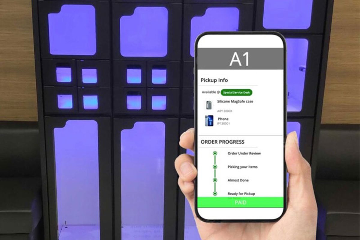 touchless e-lockers